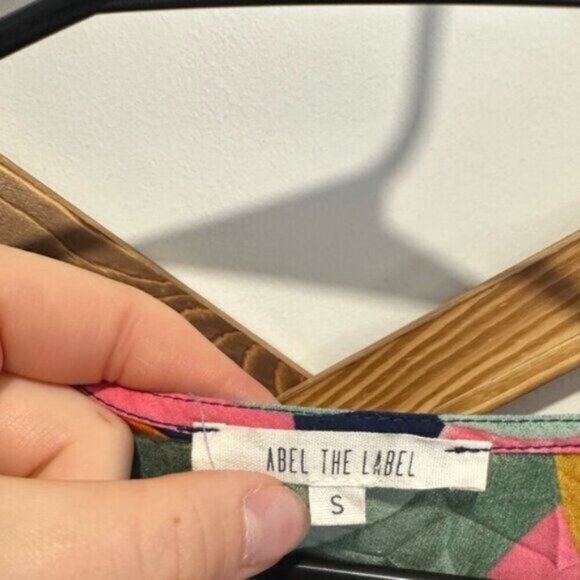 Anthropologie Abel The Label Leonard Maxi DressFloral Boho Vibrant Women - Picture 7 of 10